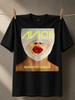 Avicii Silhouettes Remixes Ed Lips Portrait With Yellow Logo Text And Sk Electronic Remix Mood Unisex All Tshirt