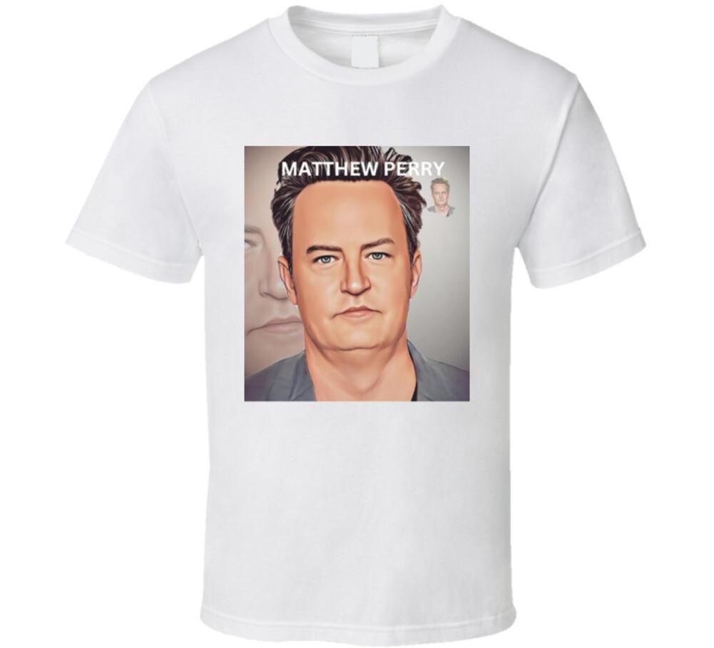 Matthew Perry Rip T Shirt Mens Womens Tees Top 2XL