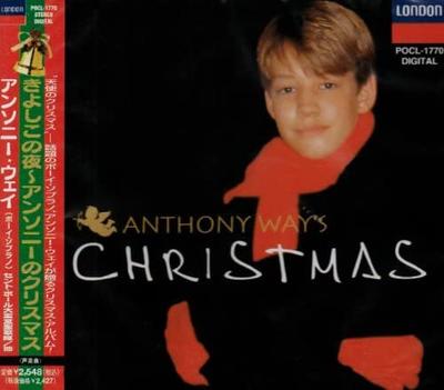 CD WAY ANTHONY  Silent Night Anthonys Christmas POCL1770  1997 Japan ObiClassical Used