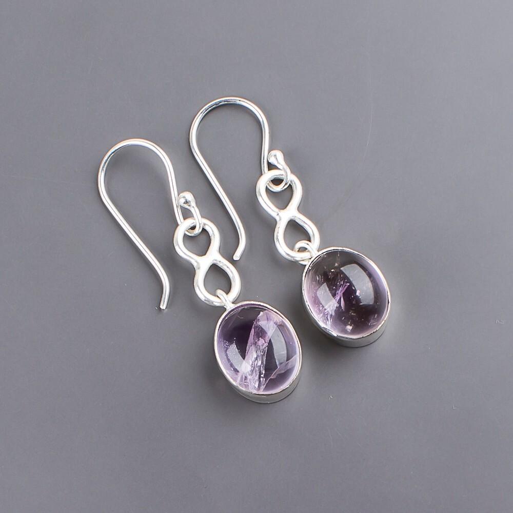 Natural Ametrine Gemstone 925 Sterling Silver Jewelry Handmade Earrings 1.60" EE-12-24