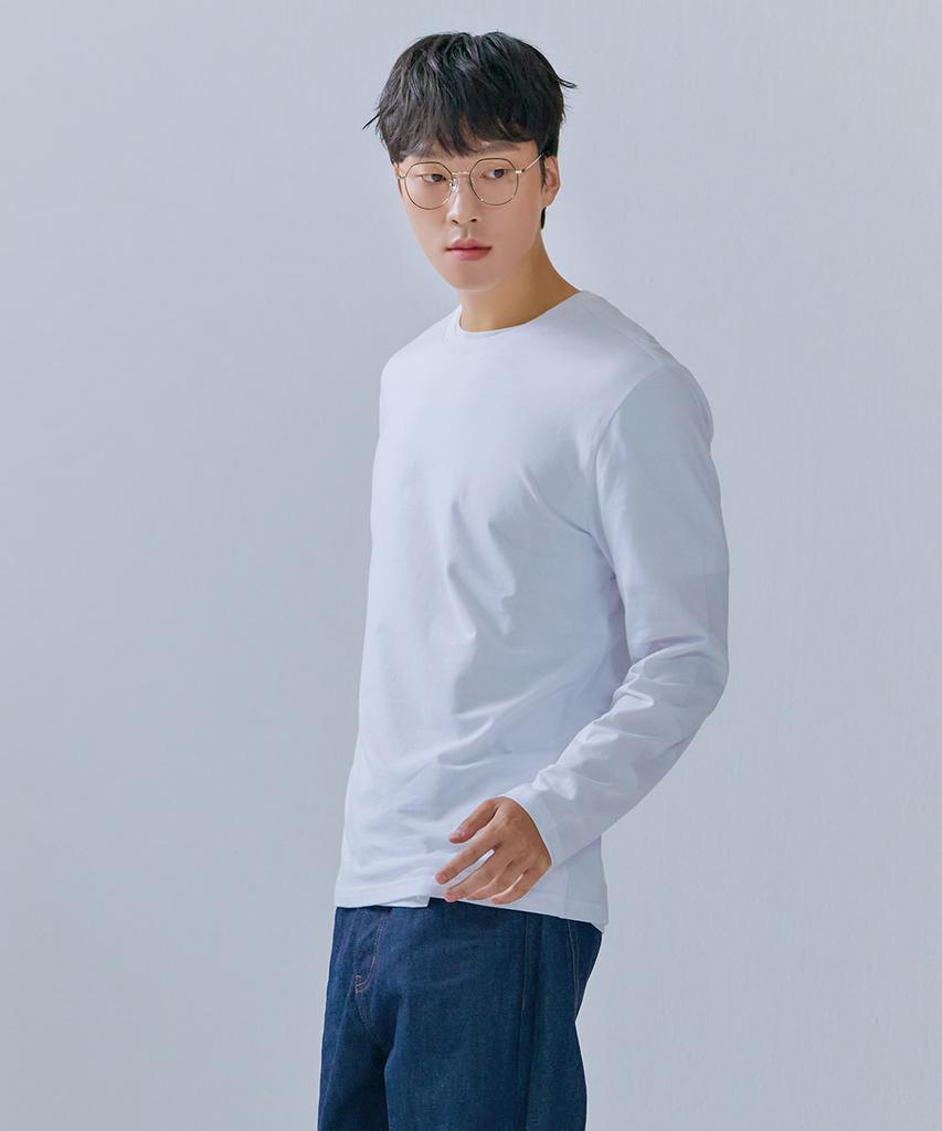 CHASECULT Unisex Basic Daily Long Sleeve T-Shirt-Cezu5101B01