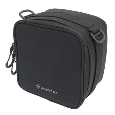 Boîtier Carré pour Moulinet de Pêche, Boîtier de Rangement Semi-Rigide, 17 x 17 x 11 cm, Convient aux Grands Moulinets, Comprend des Poches, Protège le Matériel de Pêche