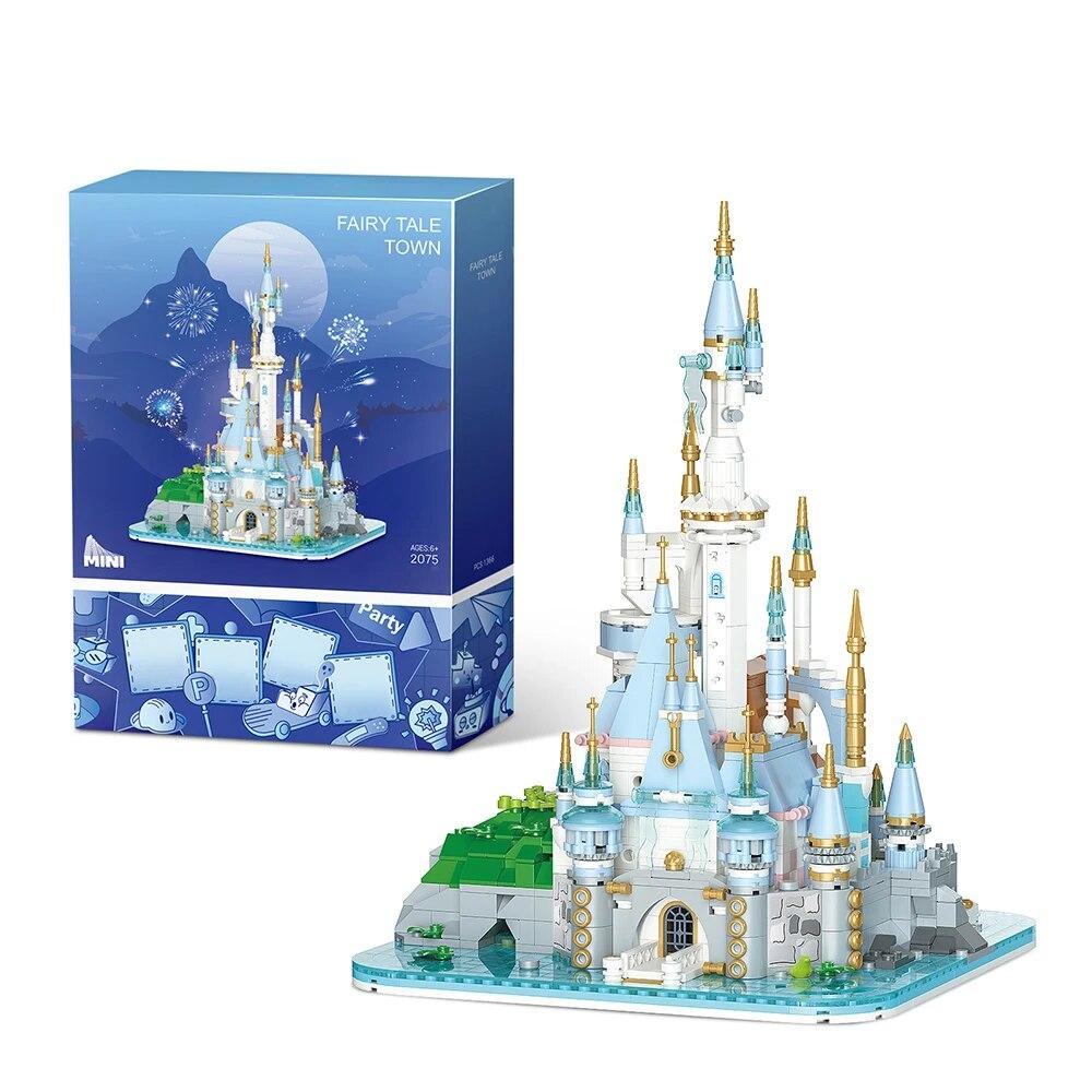 TOYLINX DIY Model 1366PCS Princess Castle Building Blocks Set Construction Set Bricks Assembly Toy for Kids and Adult with Box