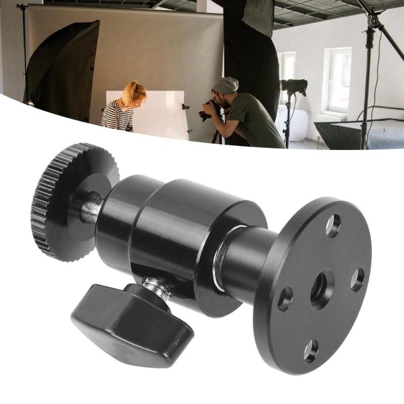 Strong and Stable Mini BallHead Cameras Mounts For Surveillances Camera 1/4-20 Screw 360 Rotation Camera Equipment