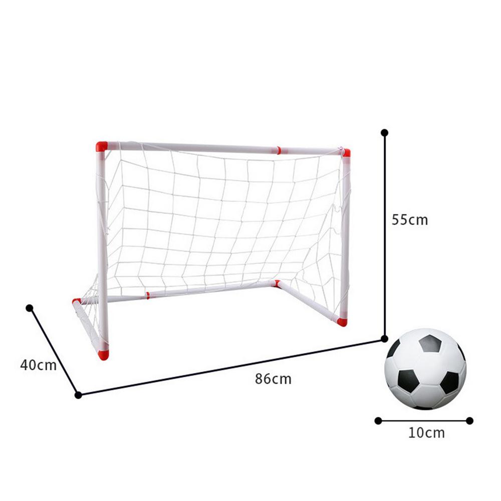 

Новые Сделай сам Детские Спортивные Портативные Детские Футбольные Футбольные Ворота Сеткой С Насосом для Мяча Детские Мини Футбольные Ворота Игрушка Спорт