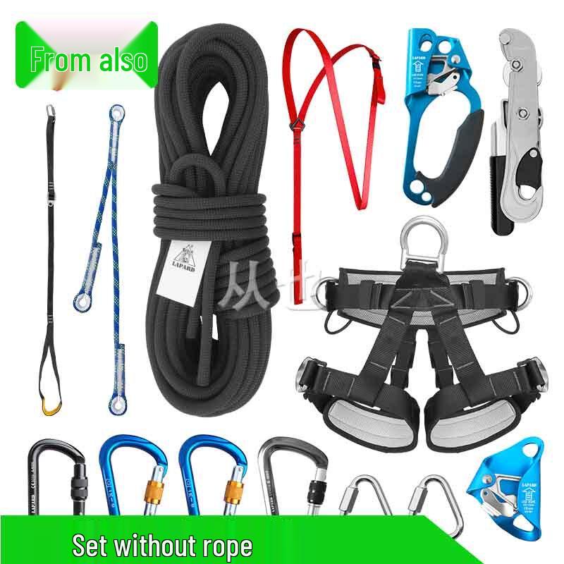 Congye Outdoor Climbing & Caving Safety Equipment Kit