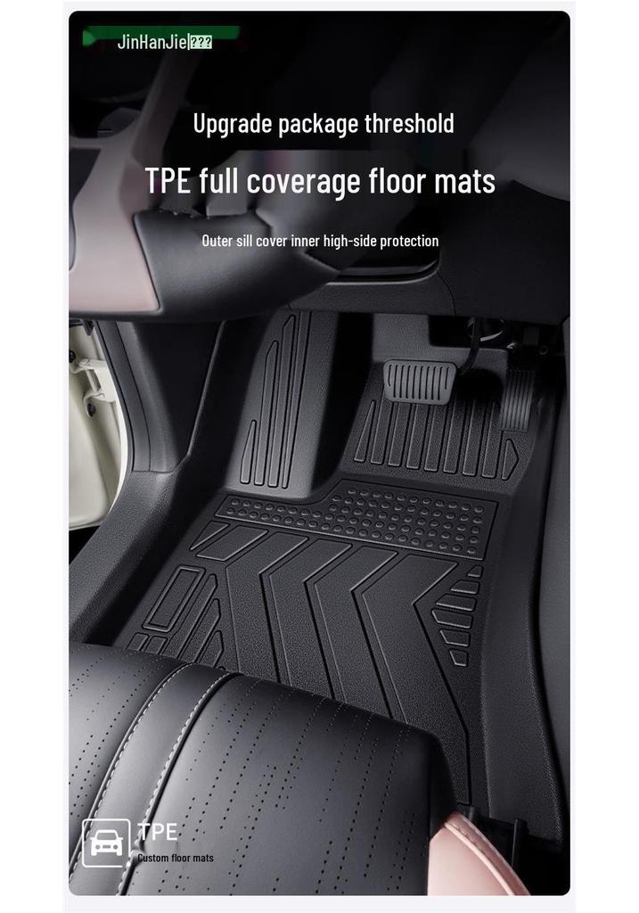 2025 BYD Seagull Dolphin TPE Full Coverage Smart Driving Floor Mats