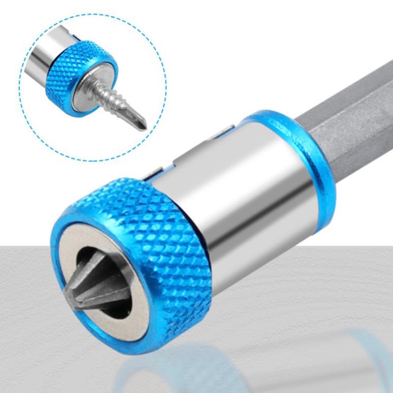 Cap de șurubelniță de metal Plus Manșon din oțel cu inel magnetic