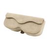 Suede Leather Sun Visor Glasses Case Stable Sunglasses Case Portable Car Glasses Bag  Car  Interior
