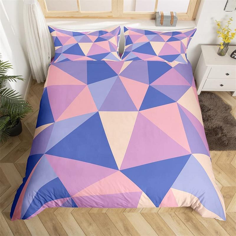 Пододеяльник с изображением заката и геометрическим узором Ombre — фото 18