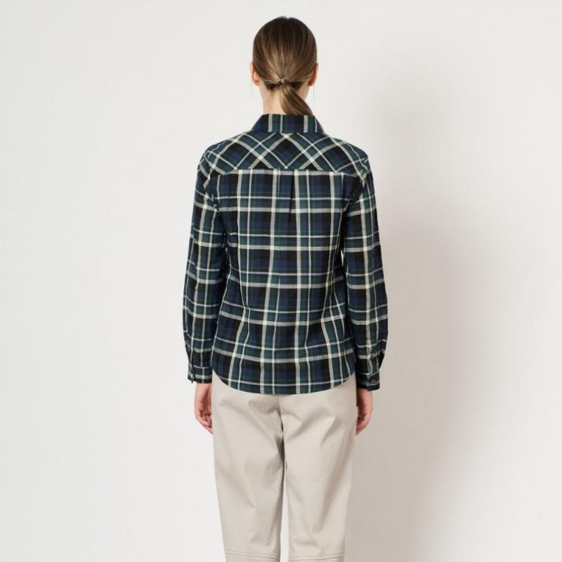 BCBG Classic Check Pocket Shirt B4f7b412