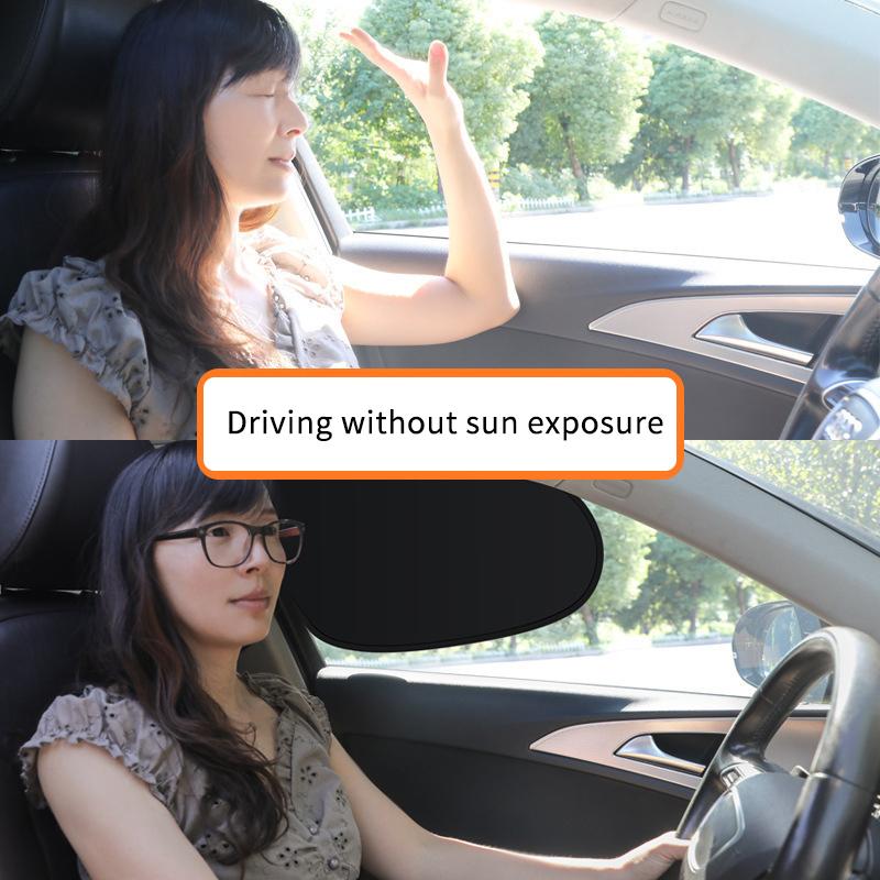 Seametal Car Side Window Sunshade Protection Foldable Auto Sun Shade Cover Front Rear Side Window Shield Car Sun Uv Blocking