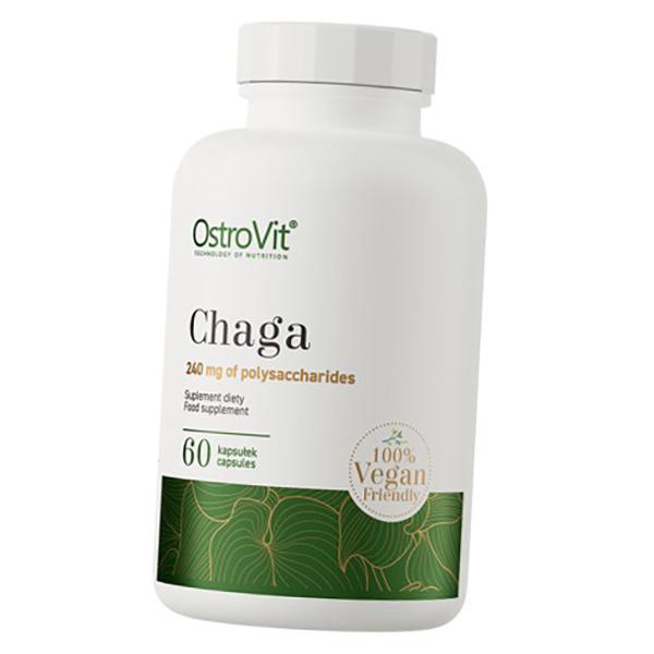 

Chaga Mushroom Extract, Chaga VEGE, Ostrovit 60caps (71250044) 60caps