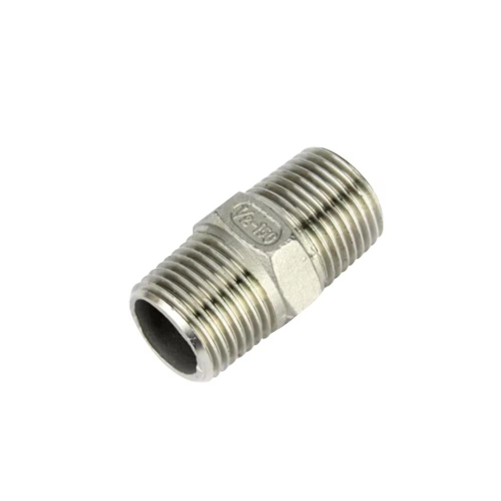 kegland 1/4 3/8 1/2and3/4 BSP Hex Nipple Stainless steel joint fitting connector beer brewing accessary