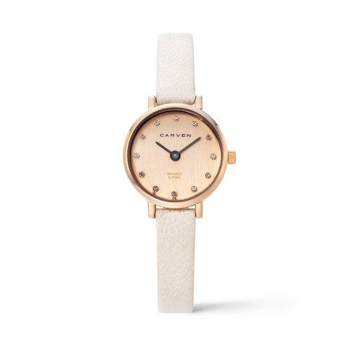 [CARVEN Watch] CARVEN Watch Women s Leather Watch CV623-RPE/R.IV FREE