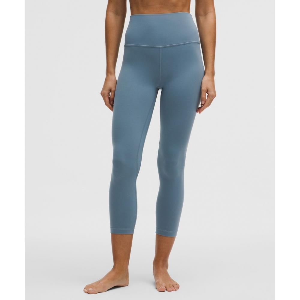 Lululemon Align  High Rise Crop 23  Steel Blue