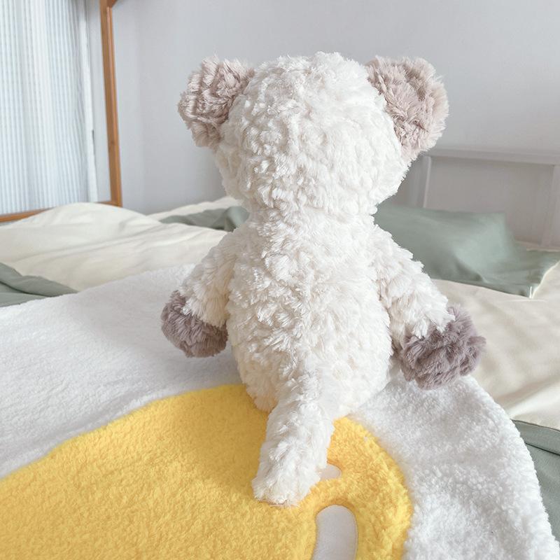 Cute Cute White Raccoon Doll Child Holiday Gift Soothing Doll