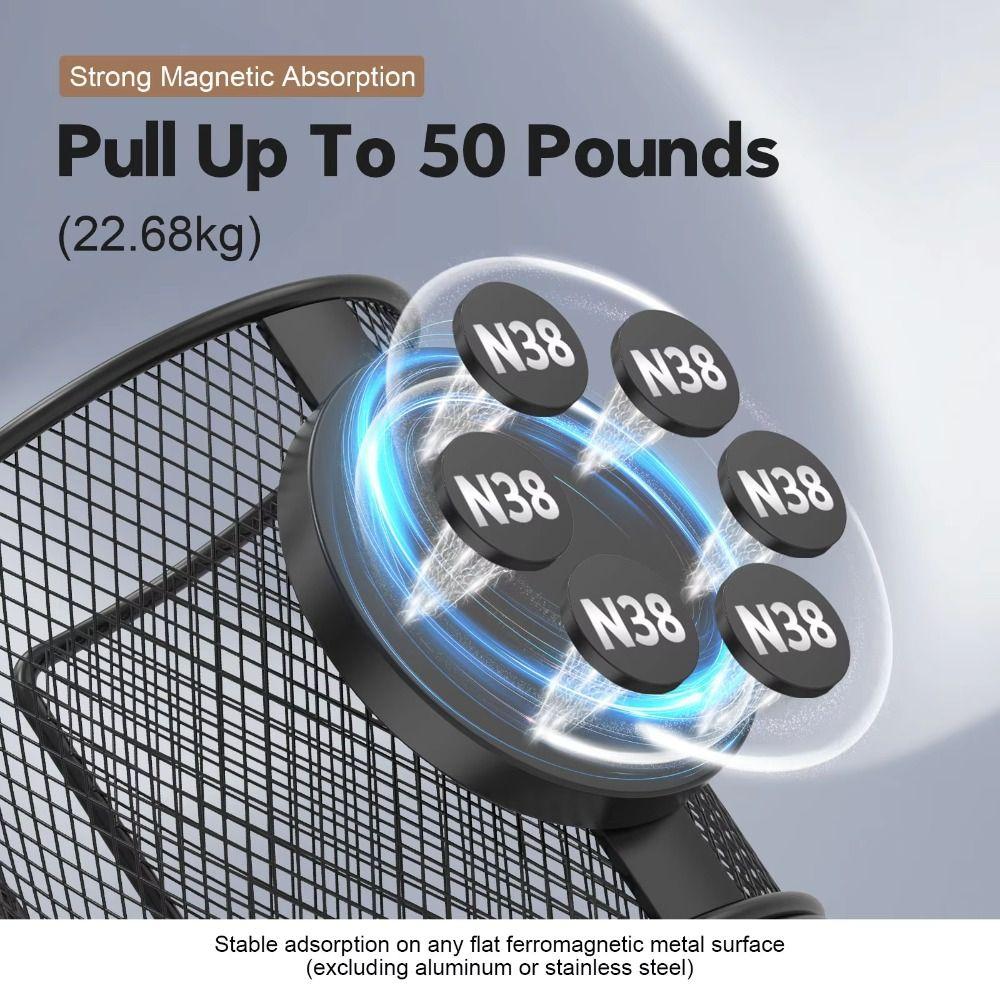 Anti Fall Magnetic Cup Holder Fully Covered Drink Holder Magnet Magnetic Car Cup Holder  Mower
