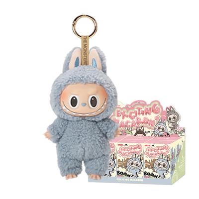 POP MART THE MONSTERS Exciting Macaron Plush Series [1 Piece] Pop Mart Gachapon Blind Box Figure Plastic Model Premium Toy PVC Soft Vinyl Original