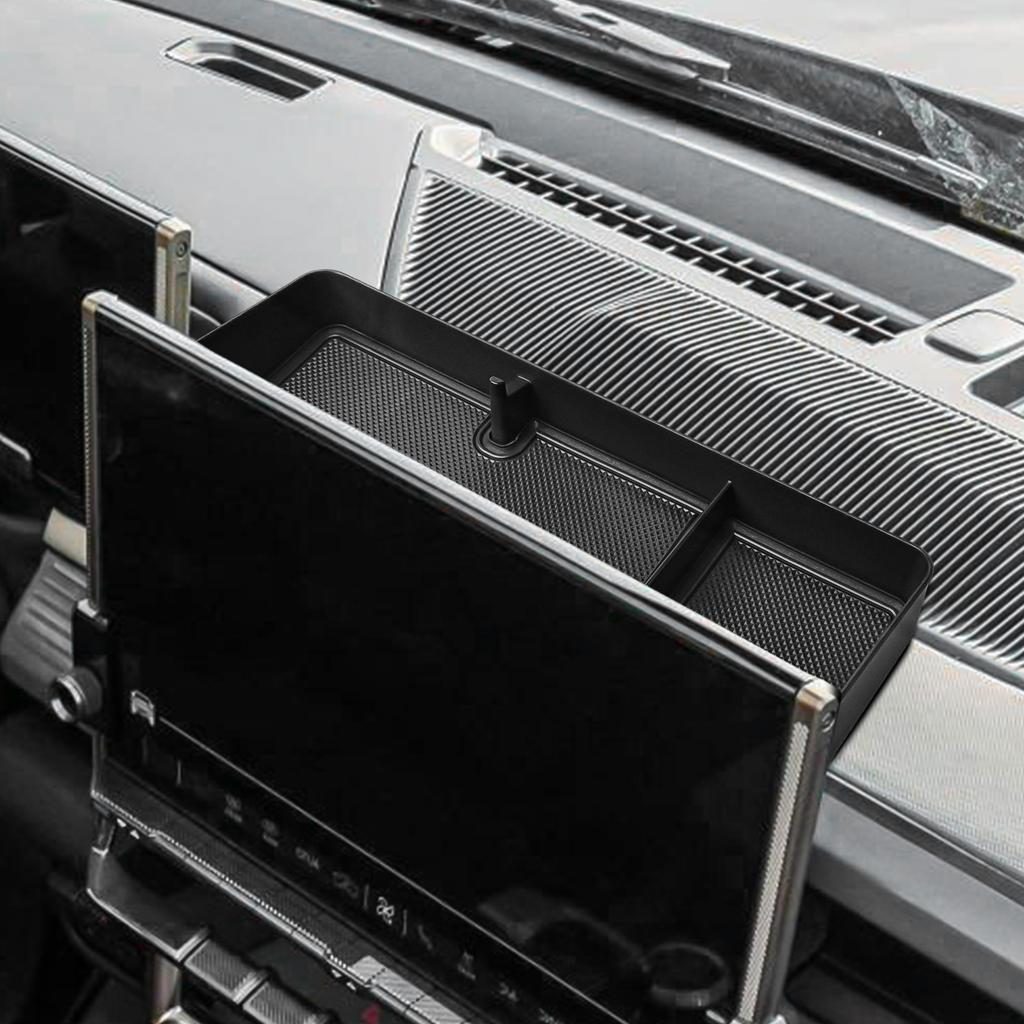 Center Console Dashboard Storage Box For GMC Hummer EV 2025-2025 Dash Board Behind Screen Organizer Phone Holder Car Accessories