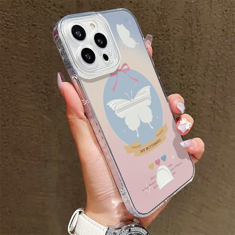 Card Slot Holder Silicone Wallet Pocket Case For Samsung A15 A36 A56 Xiaomi Redmi Note 12 13 Pro iPhone 17 16 Infinix Note 30 Cover Clear Phone Bumper