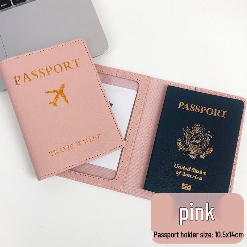 PU Leather Passport and Luggage Tag Set