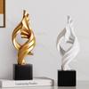Sculptuur Licht luxe huisdecoratie Beeldjes bloeiend en welvarend kantoordecoratie ornamenten Hars Creatief Vormgegeven Decor