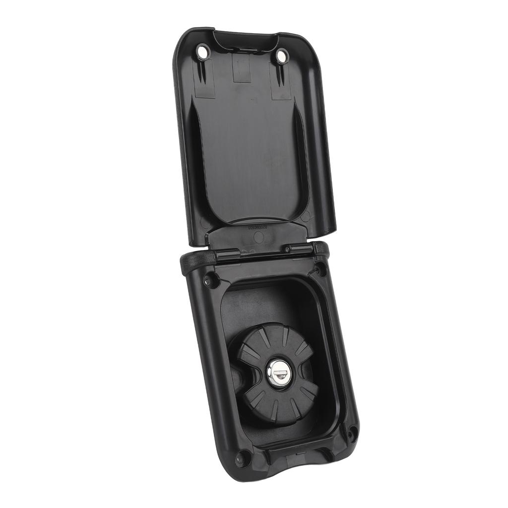 RV Gravity Fresh Water Fill Hatch Inlet Stainless Steel with Cover and Lock Square for Campers Boats Yachts