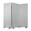 3-Panels Freestanding Partition Room Dividers New Folding Room Divider Folding Portable Partition Screens for Dorm Studio Office