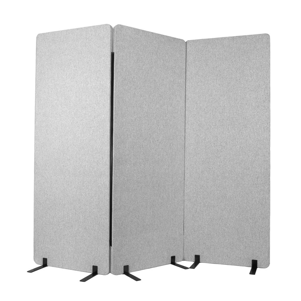 3-Panels Freestanding Partition Room Dividers New Folding Room Divider Folding Portable Partition Screens for Dorm Studio Office