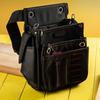 Belt Tool Pouch with Belt Oxford Cloth Small Pocket Waist Tool Bag Electrical Tool Organizer Pouch for Electrician