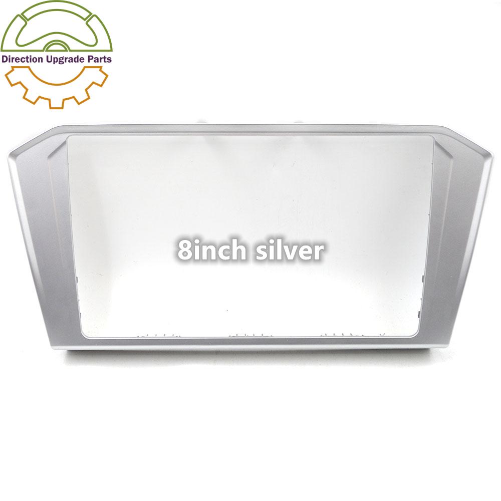 

3GD 858 069 A B C for VW Passat B8 Silver Black MIB Host Navi Radio Multimedia Display Screen Plastic Frame 8 silver