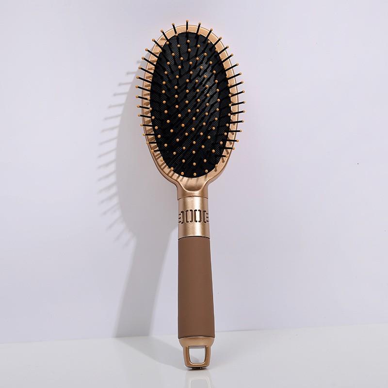 Gradient Air Cushion Scalp Massager: Portable Hairdressing & Styling Golden Comb