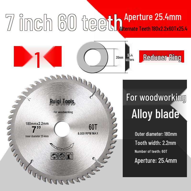 Woodworking Circular Saw Blade - 4 to 10 Inch for Angle Grinder & Hand Grinder
