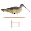 Plastic Garden Bird Scarer Pigeon Deterrent Realistic Home Ornament for Repelling Birds and Rodents