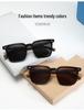 Polarized Square Sunglasses with UV Protection and Wood Grain Legs (Model P891876)