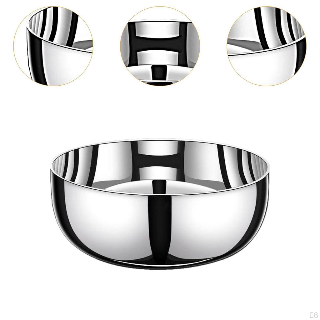 Tiefe Edelstahl Rührschüssel, Salat Obst Und Gemüse Antihaft-Ei Waschbecken für