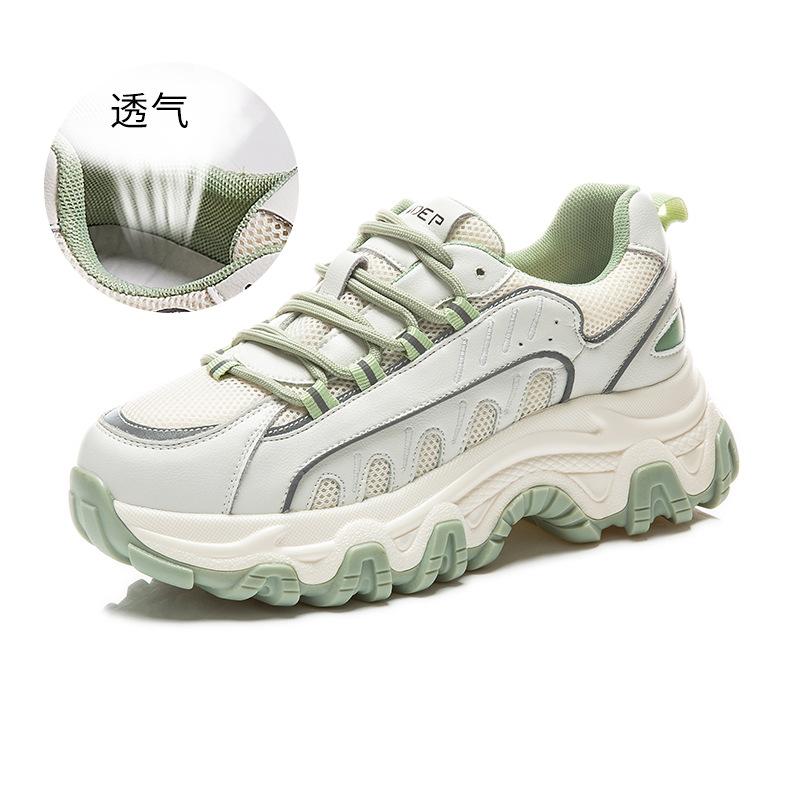 

Absorbent sole leather dad shoes women s 2025 spring new breathable sports shoes women s casual versatile ins women s shoes trend 35