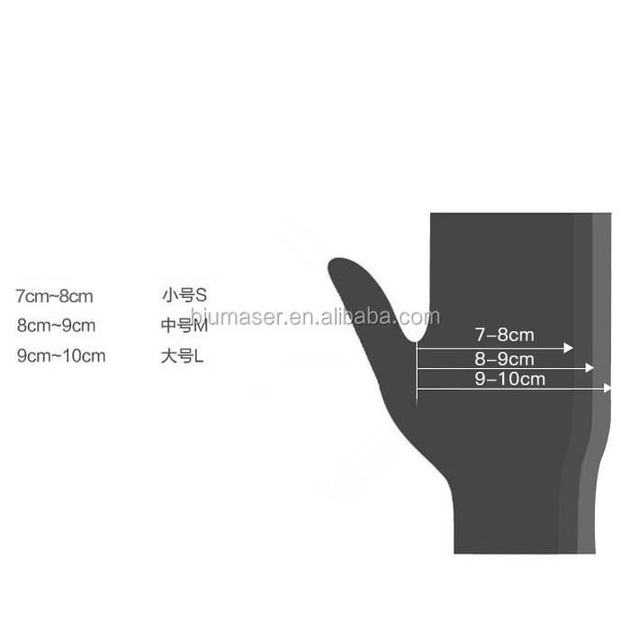 100pcs/box S,M,L Black Nitrile Tattoo Gloves Disposable Tattoo Latex Gloves