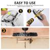 Circular Adjustable Punching Saw 45 130mm Electric Drill Screwdriver Tool for Woodworking
