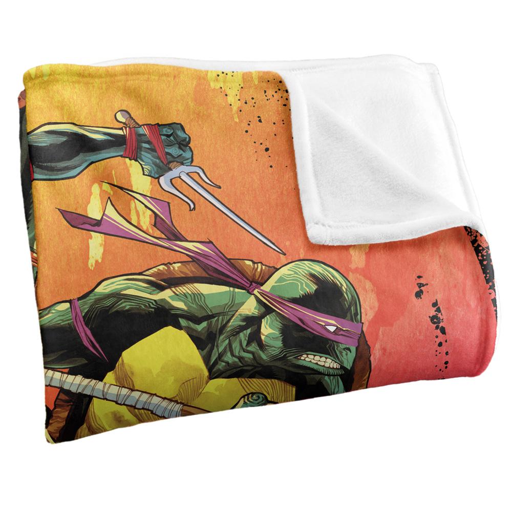 TMNT Silky Splash Supersoft Blanket