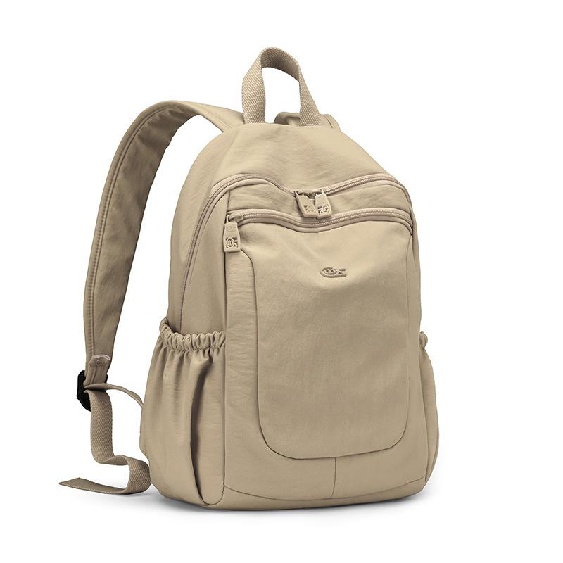 Women's Nylon Backpack with Multiple Pockets Lightweight Waterproof Daypack for Travel School Work