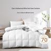 Natural White Duck Down Comforter