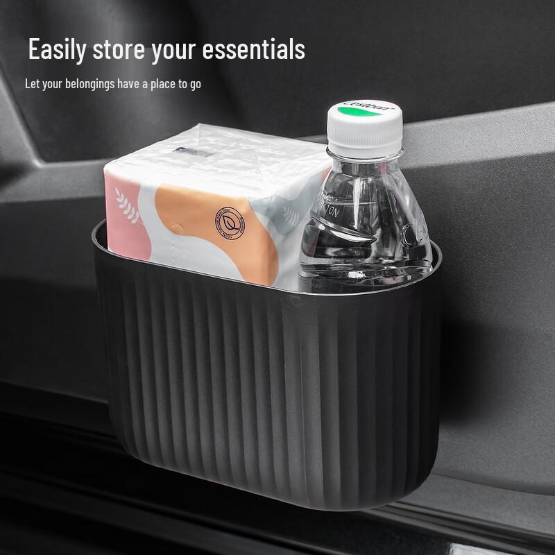 Portable Car Door Hanging Trash Can