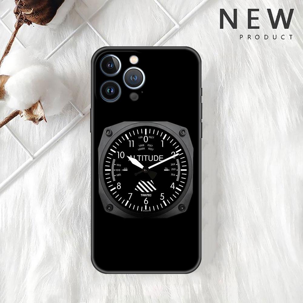 Case For Apple iPhone 18 11 13 12 14 Pro 7 Plus XR X XS Max 6 6S SE Phone Funda Aviation Aeroplane Helicopter Cockpit Instrument