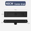 304 Stainless Steel Anti-odor Rectangular Floor Drain for Bathroom and Shower