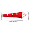Airport Windsock, Outdoor Hanging Wind Sock, Reflective Aviation Flag Waterproof Rip Stop Measurement Sock for Park Airport