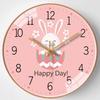 Silent 3D Clock: Magnetic Refrigerator Sticker - Creative Home Decor
