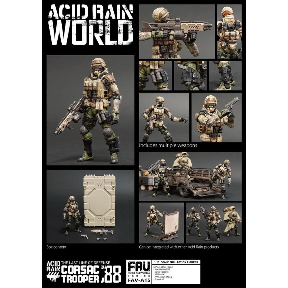 HiPlay Toy Alliance Acid Rain Wars Corsac Trooper FAV-A15 Movable Pre-painted Figure