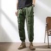 Men's Spring New Trendy Brand Workwear Leggings Fashion Korean Version Loose Large Size Student Casual Loose Trousers